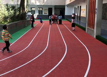 China Amortecedor exterior personalizado do revestimento da pista de atletismo colorido fábrica