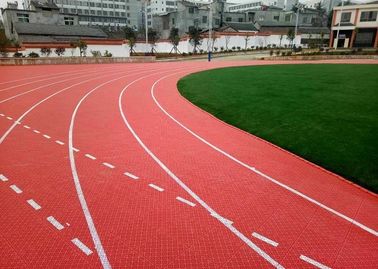China Revestimento provisório saudável antimicrobial da pista de atletismo com coxins elásticos fábrica